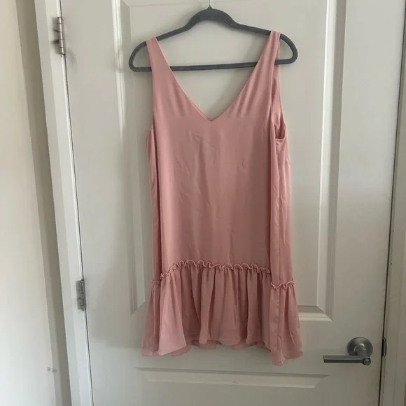 Amanda Uprichard Soft Pink Chiffon Blouse - Picture 8 of 8